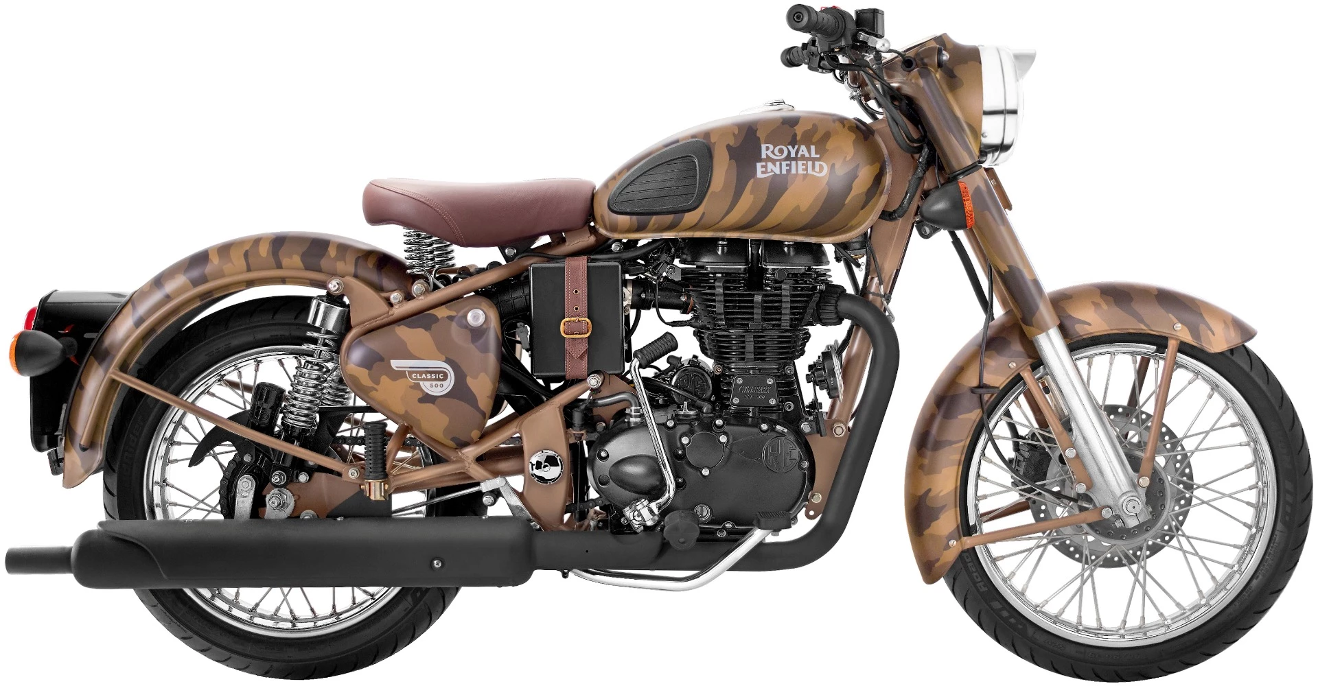 The "Desert Storm" limited Edition Royal Enfield