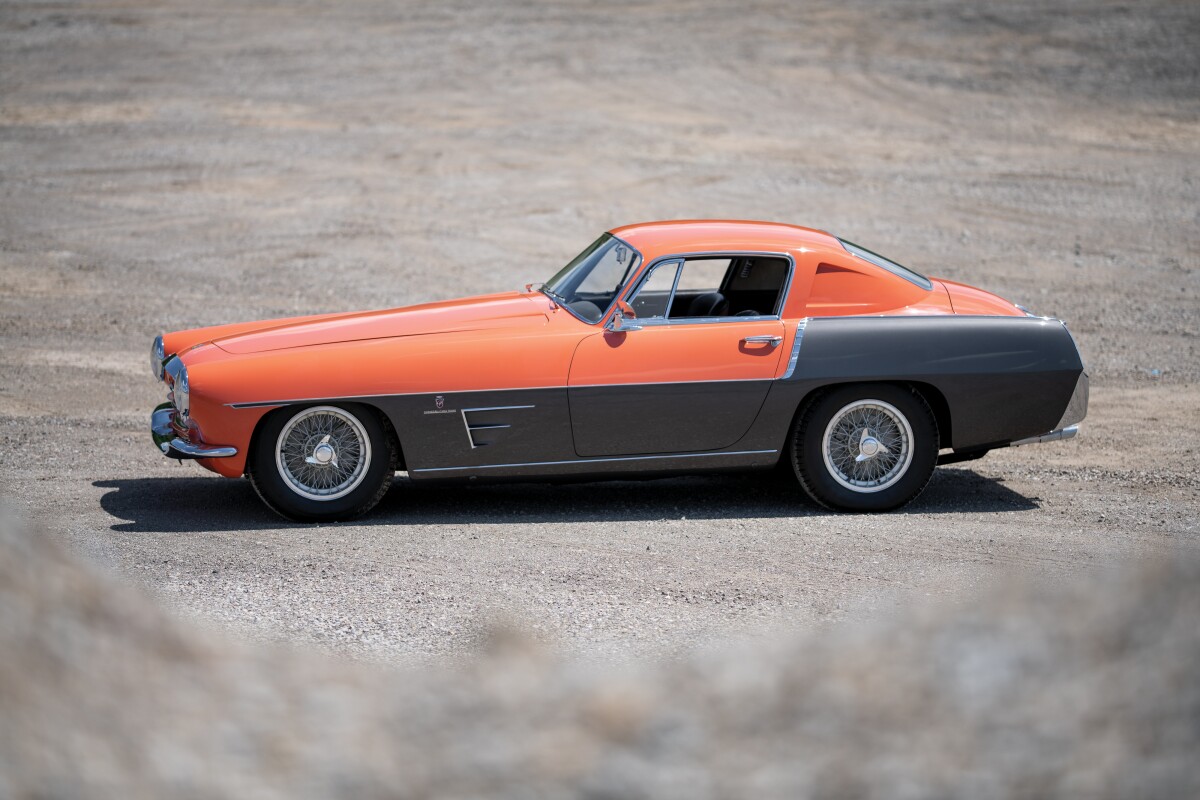 1955 Ferrari 375 MM Coupe Speciale by Ghia