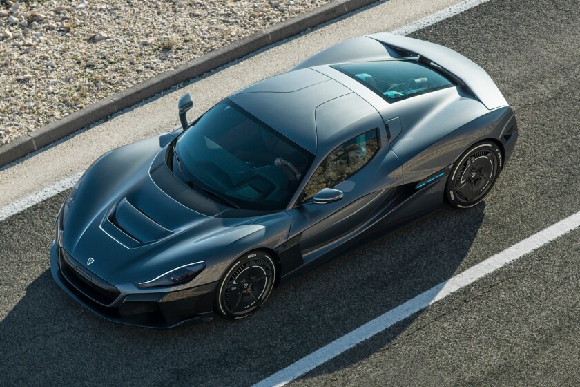 Rimac C_Two: level 4 self driving capability