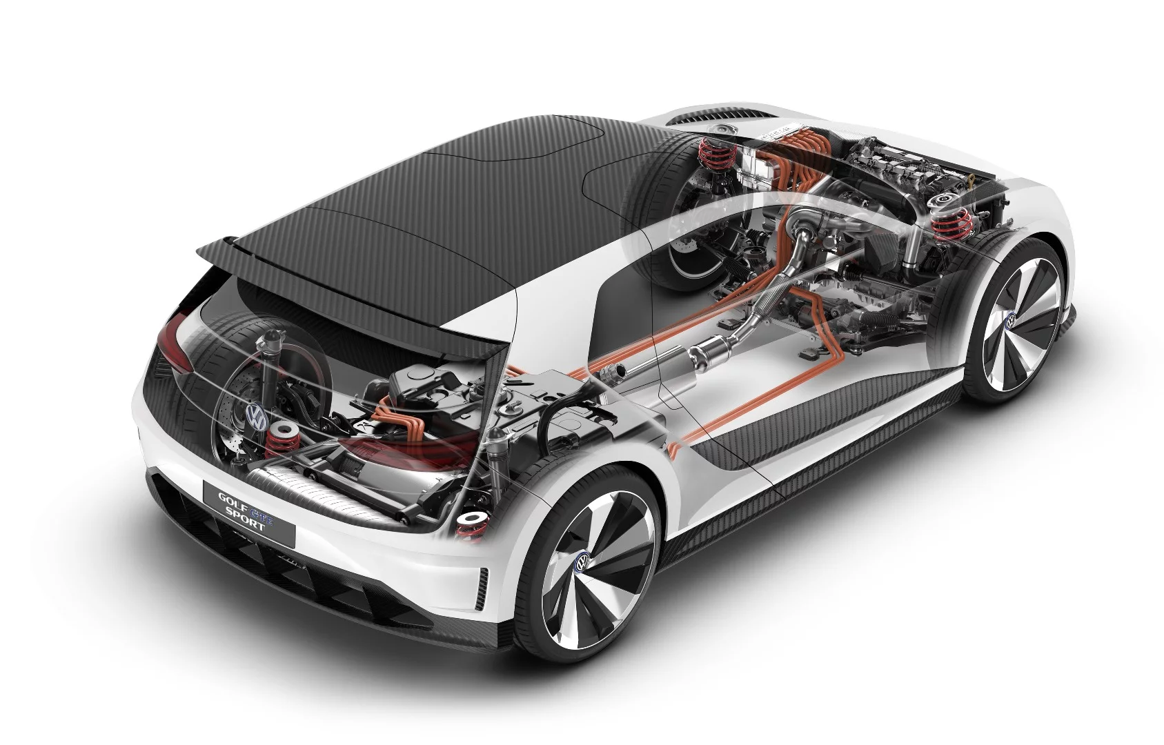 The GTE Sport includes three motors