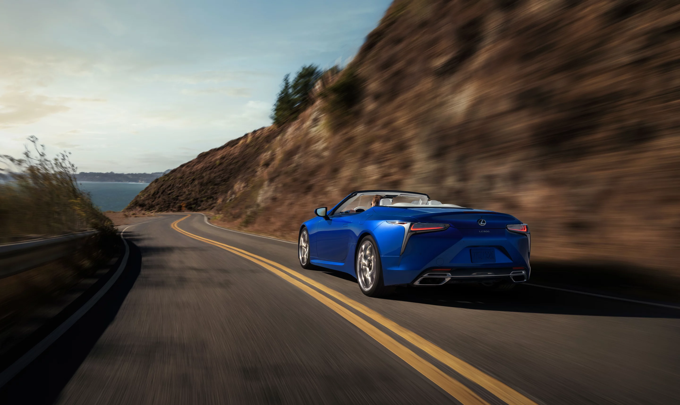 The LC 500 Convertible is very nice looking vehicle