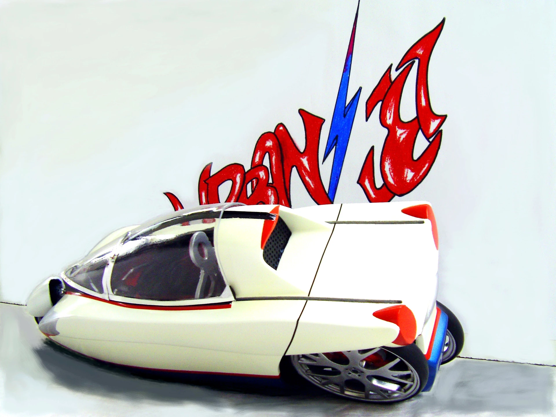 The Urban Jet tilting 3-wheel EV