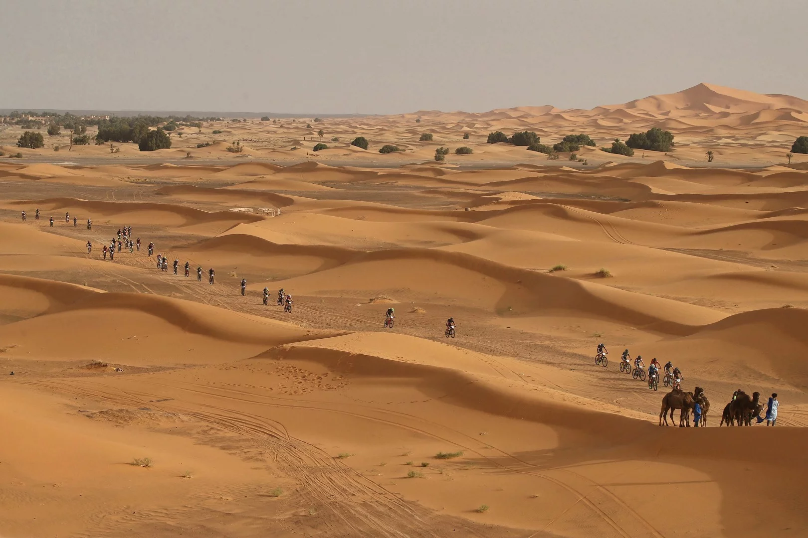 612 riders took part in the Gaes Titan Desert bike race in 2018