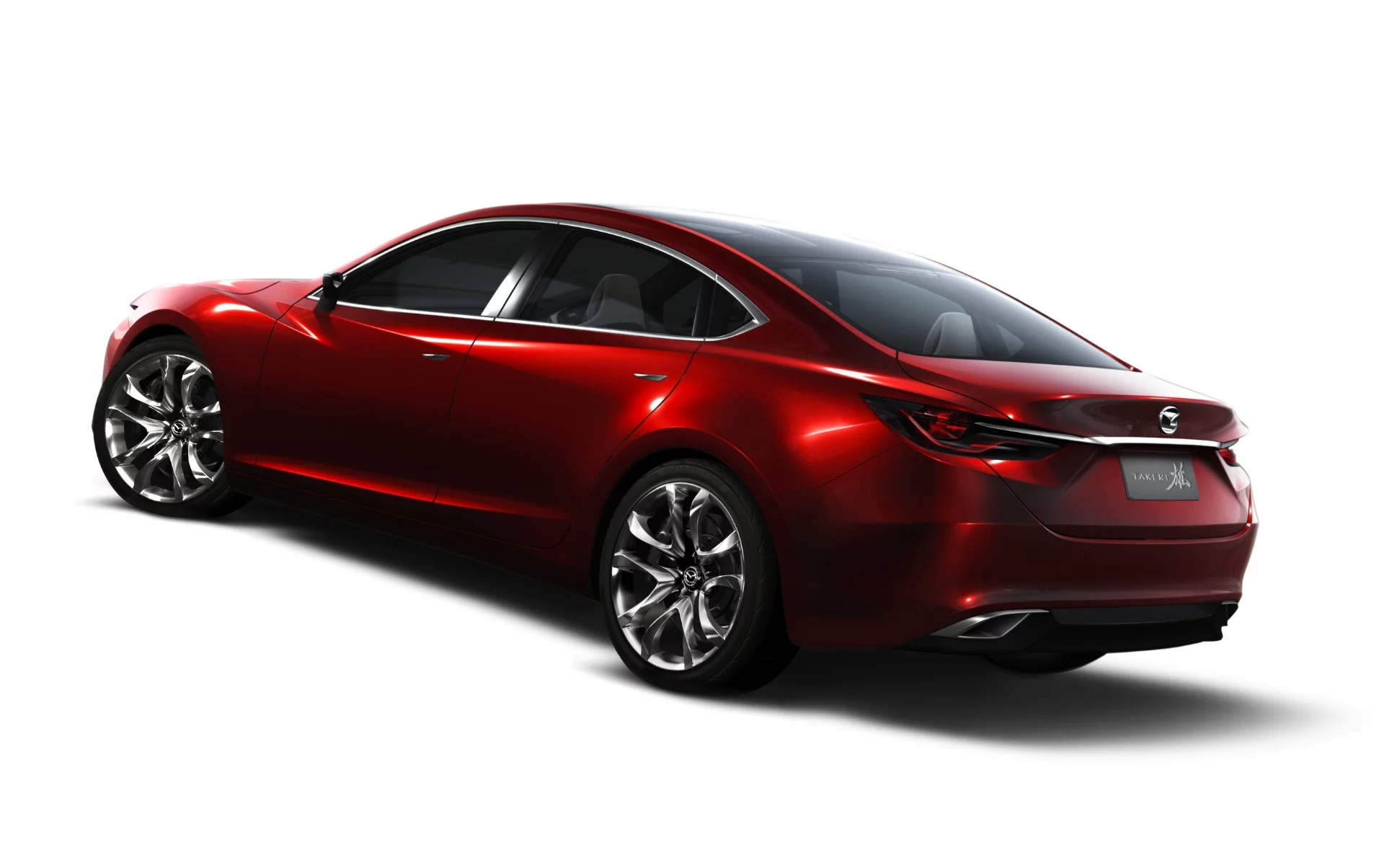 The MAZDA TAKERI reflects Mazda's new KODO design language