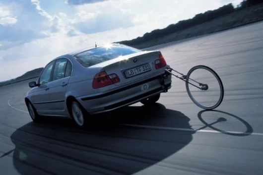 ABS testing at the Bosch proving ground in BoxbergImage: Bosch