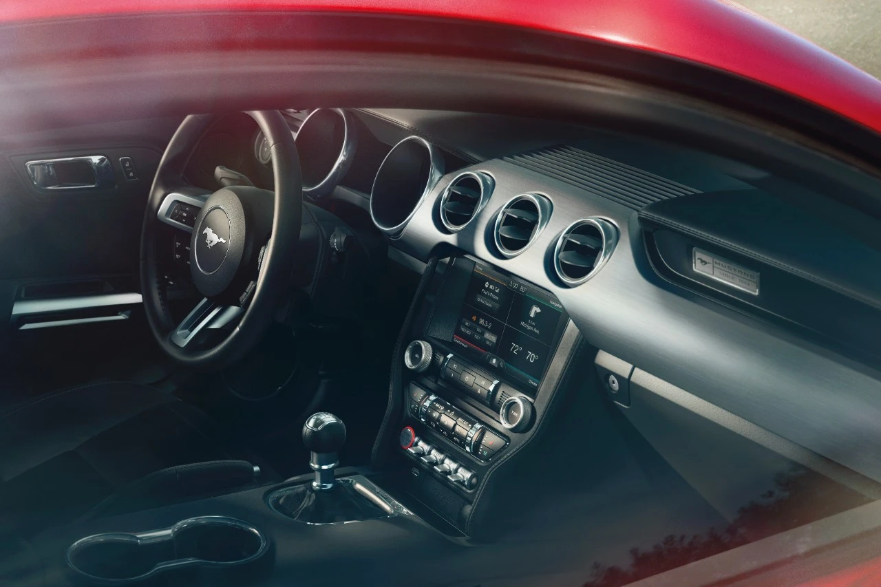 Ford repositions the cup holders as to make shifting easier