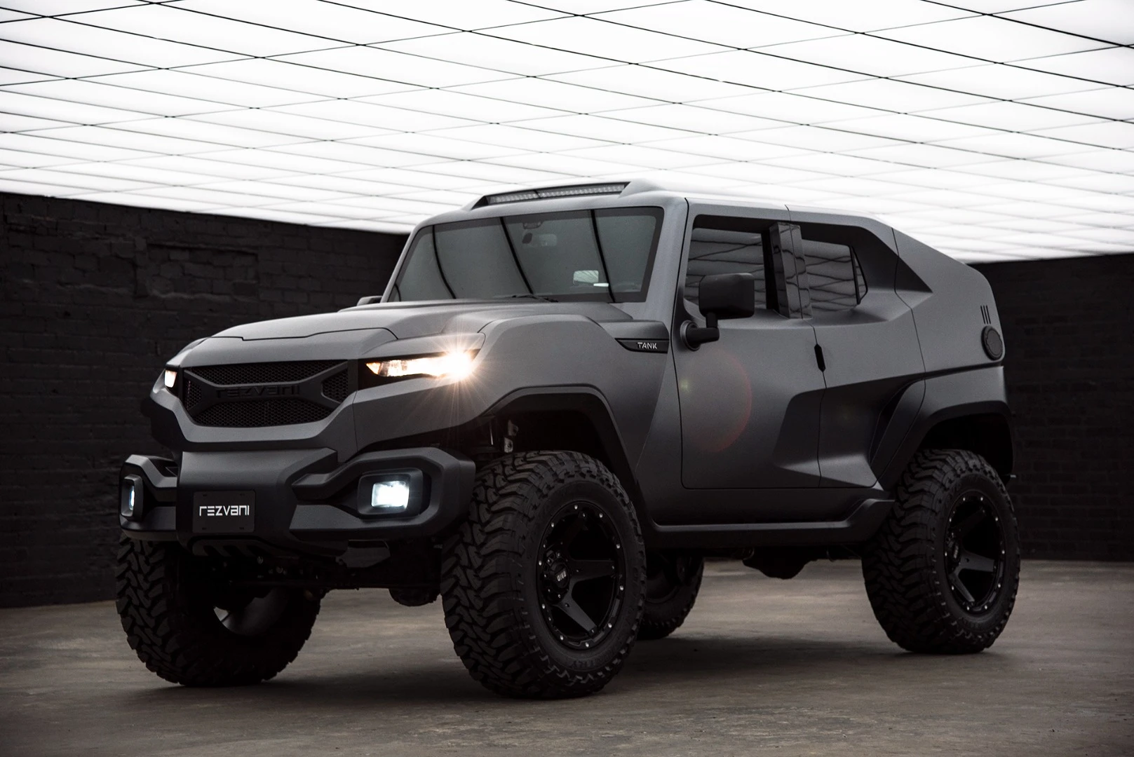 The all-new Rezvani Tank