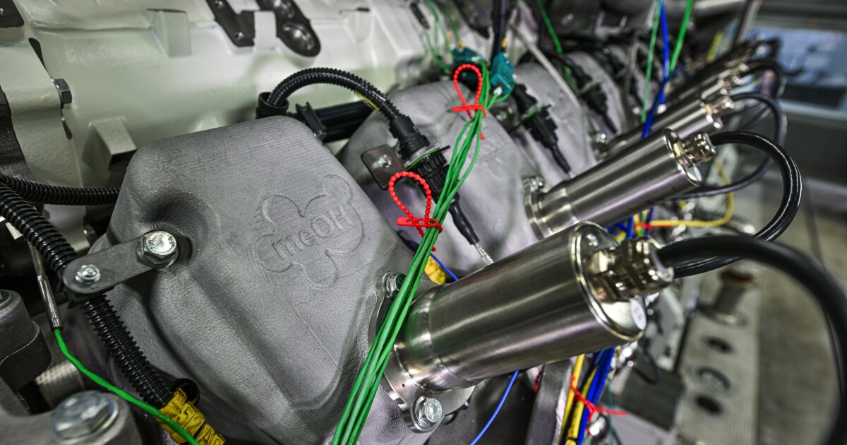 Rolls-Royce Unveils World’s First Methanol Marine Engine