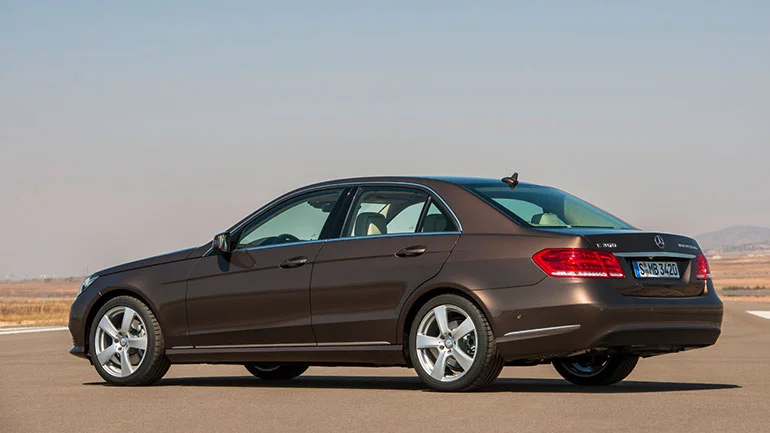 2014 model year Mercedes-Benz E-Class Luxury trim