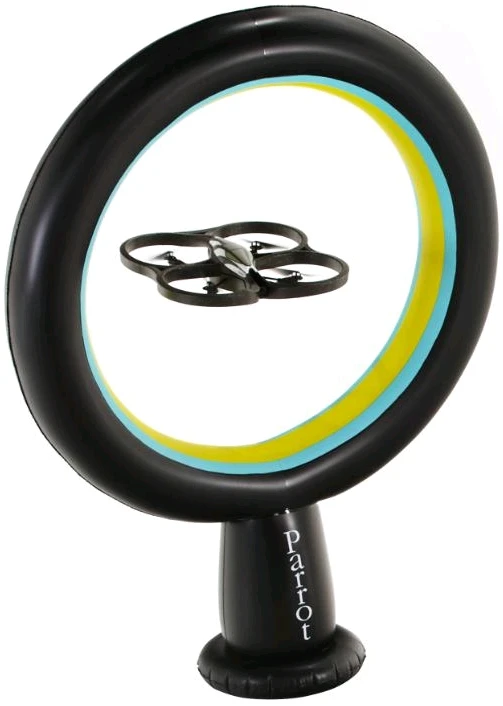 Inflatable donut for the AR.Drone