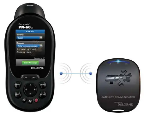 Launched in 2010, the PN-60w paired with a SPOT satellite unit for messaging