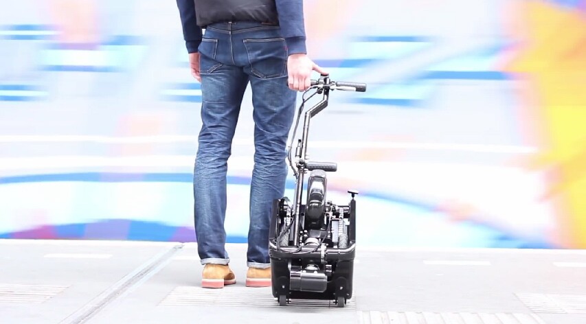 Trikelet BV proclaims its luggage sized scooter as the “most compact, foldable electric vehicle in the world"