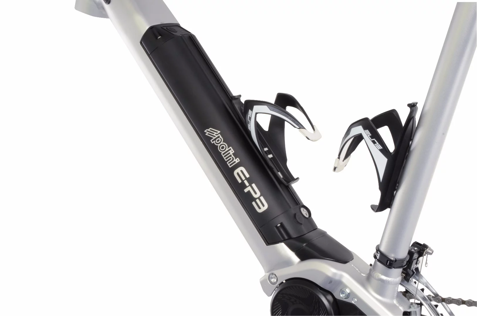 The battery blends more neatly into the bike's frame than some other eBike attempts we've seen