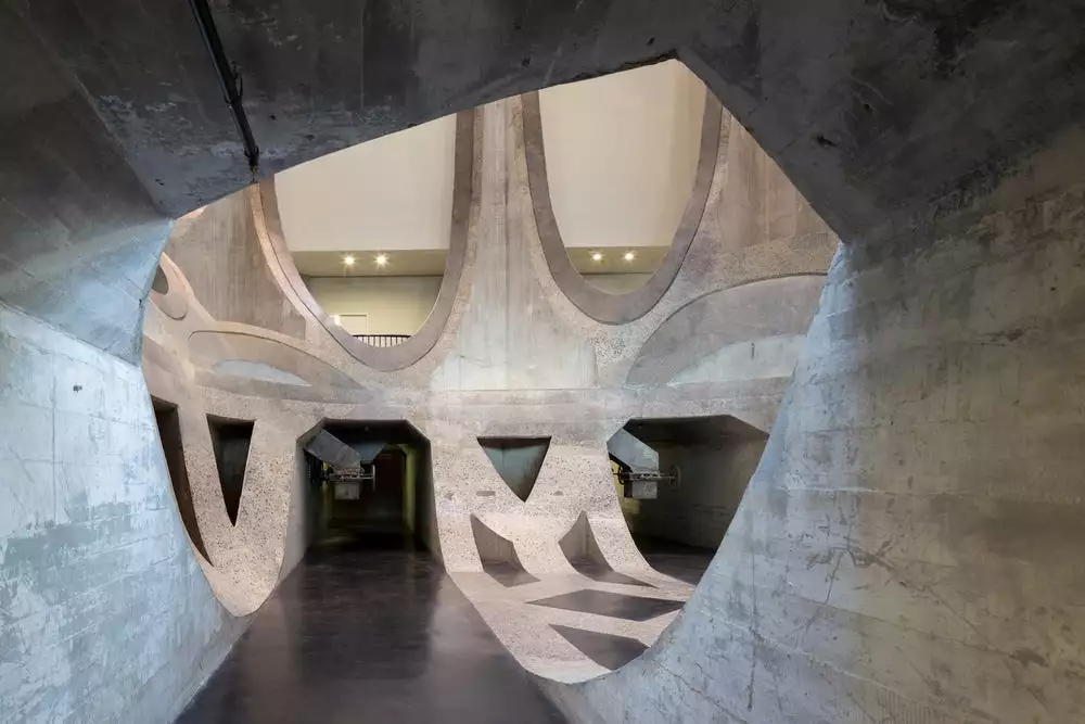 The Zeitz MOCAA's atrium is modeled after a single grain of corn