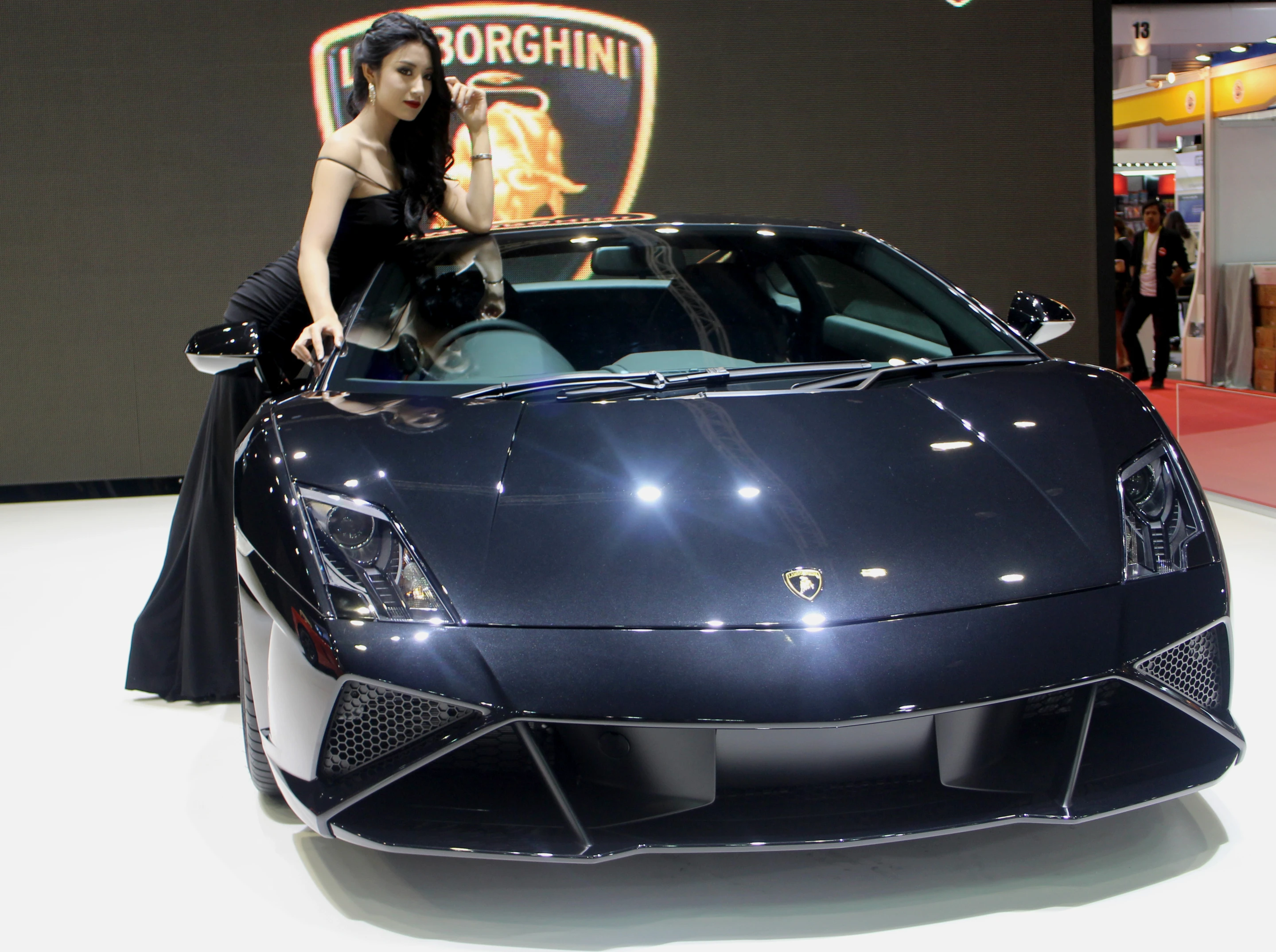 Lamborghini stand, Bangkok International Motor Show, 2013 (Photo: Husna Namirembe/Gizmag)