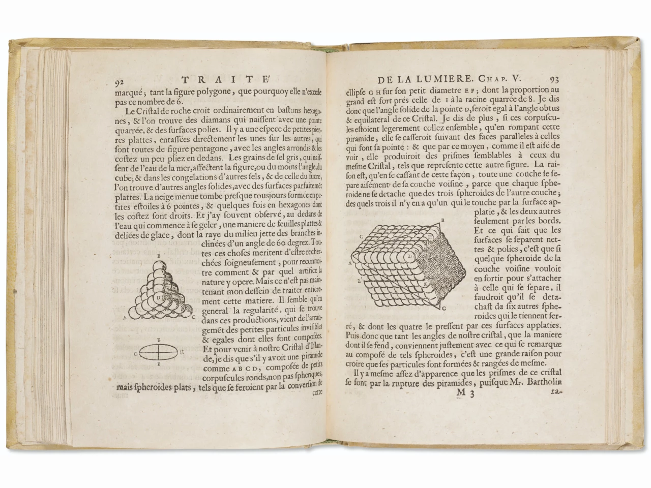 "Traité de la lumière" (The wave or pulse theory of light) by Christiaan Huygens, 1690 | Sold for: $18,750 by Christie's on June 19, 2020
