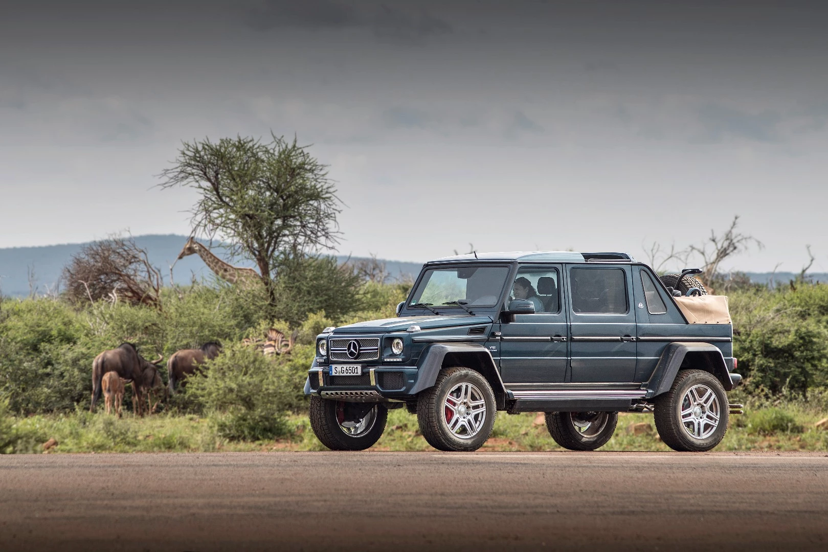 The 630 hp AMG V12 Maybach G650 Landaulet inspired New Atlas' Scott Collie to pen an article entitled Off-road absurdity, thy name is Maybach G650 Landaulet.