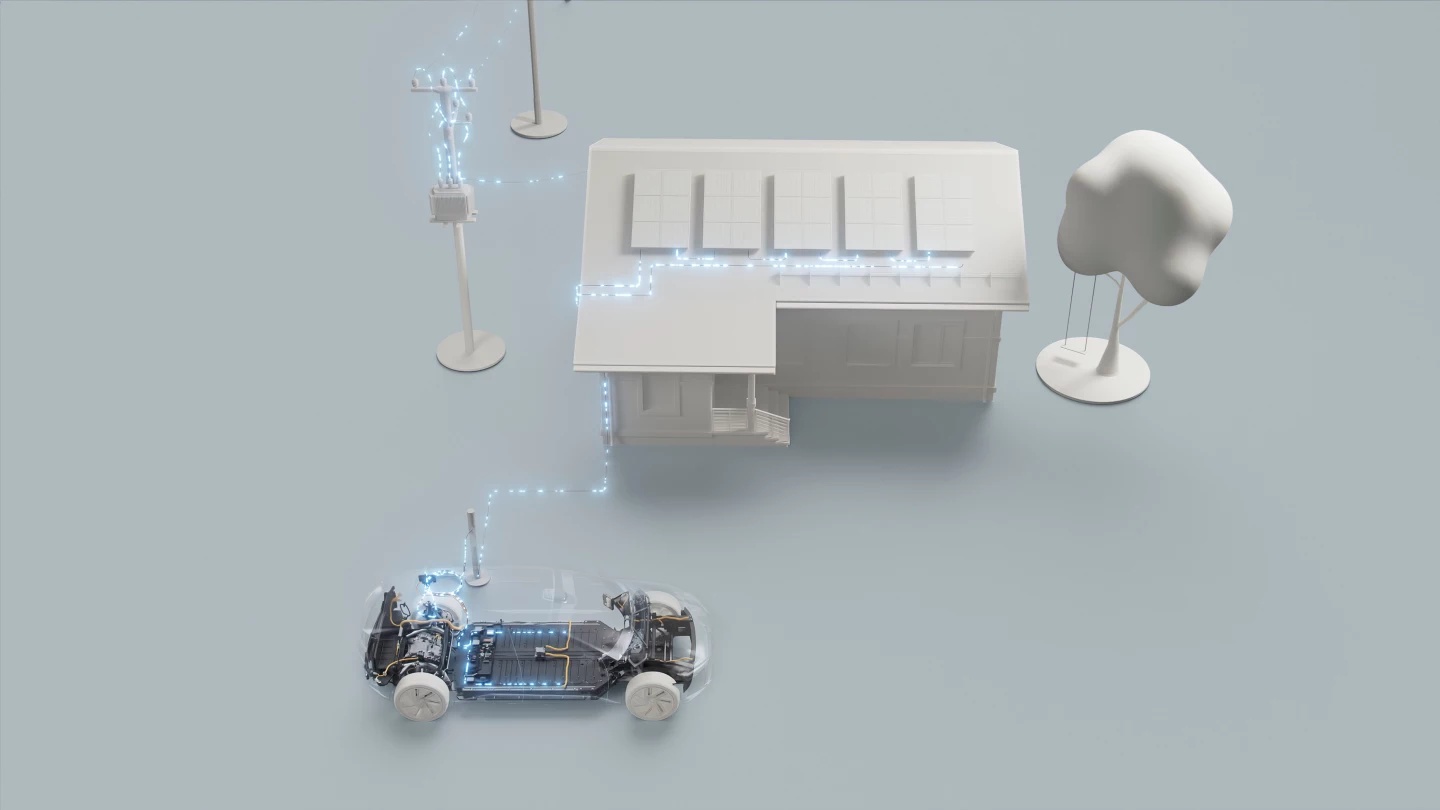 One of Volvo's goals for EVs is to add bidirectional charging