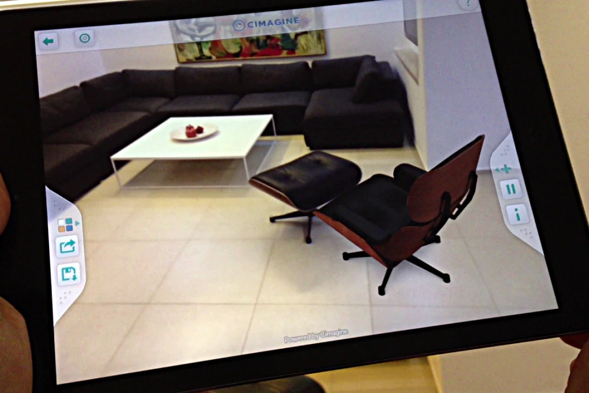 The markerless AR system from Cimagine Media