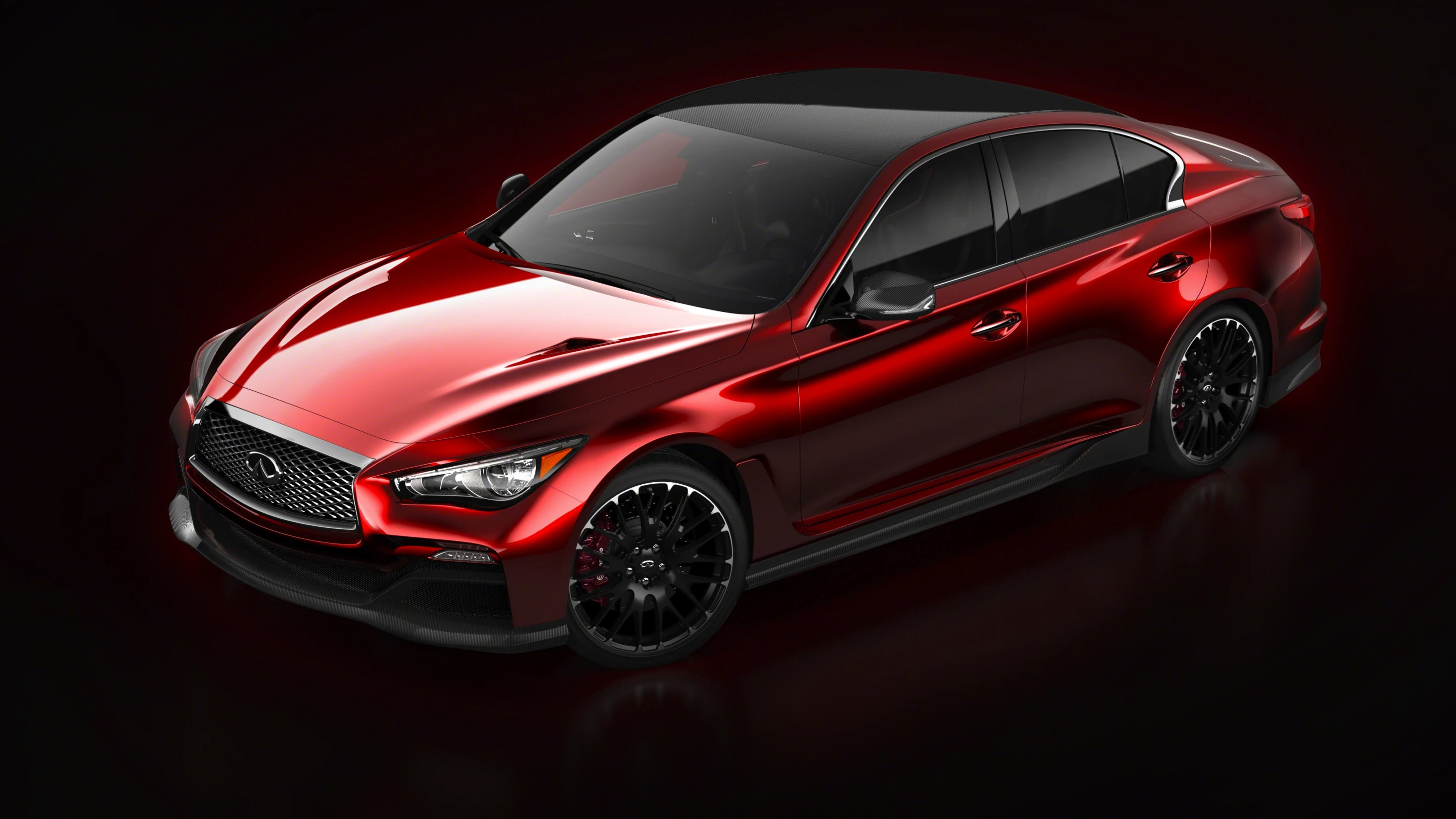Infiniti's 560 hp Q50 Eau Rouge high-performance sedan prototype
