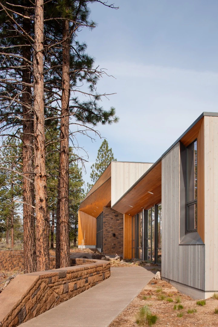 The Unitarian Universalist Fellowship of Central Oregon by Hacker won the Green Building by Design award