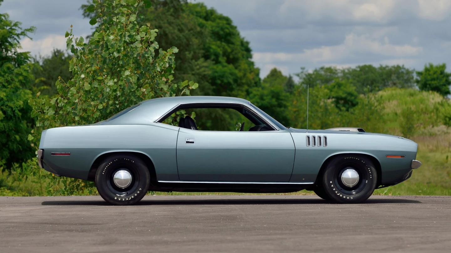 This 1971 Plymouth Hemi Cuda has an estimated price of $800,000 to $1,200,000