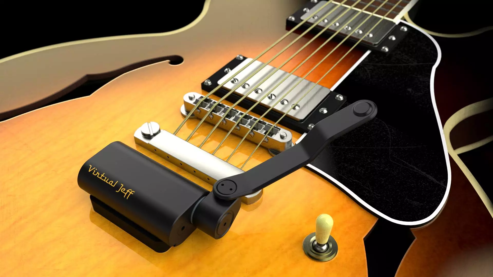 "As long as it has a pickup (or any kind of analog signal output), you're in business," say the creators of the Virtual Jeff