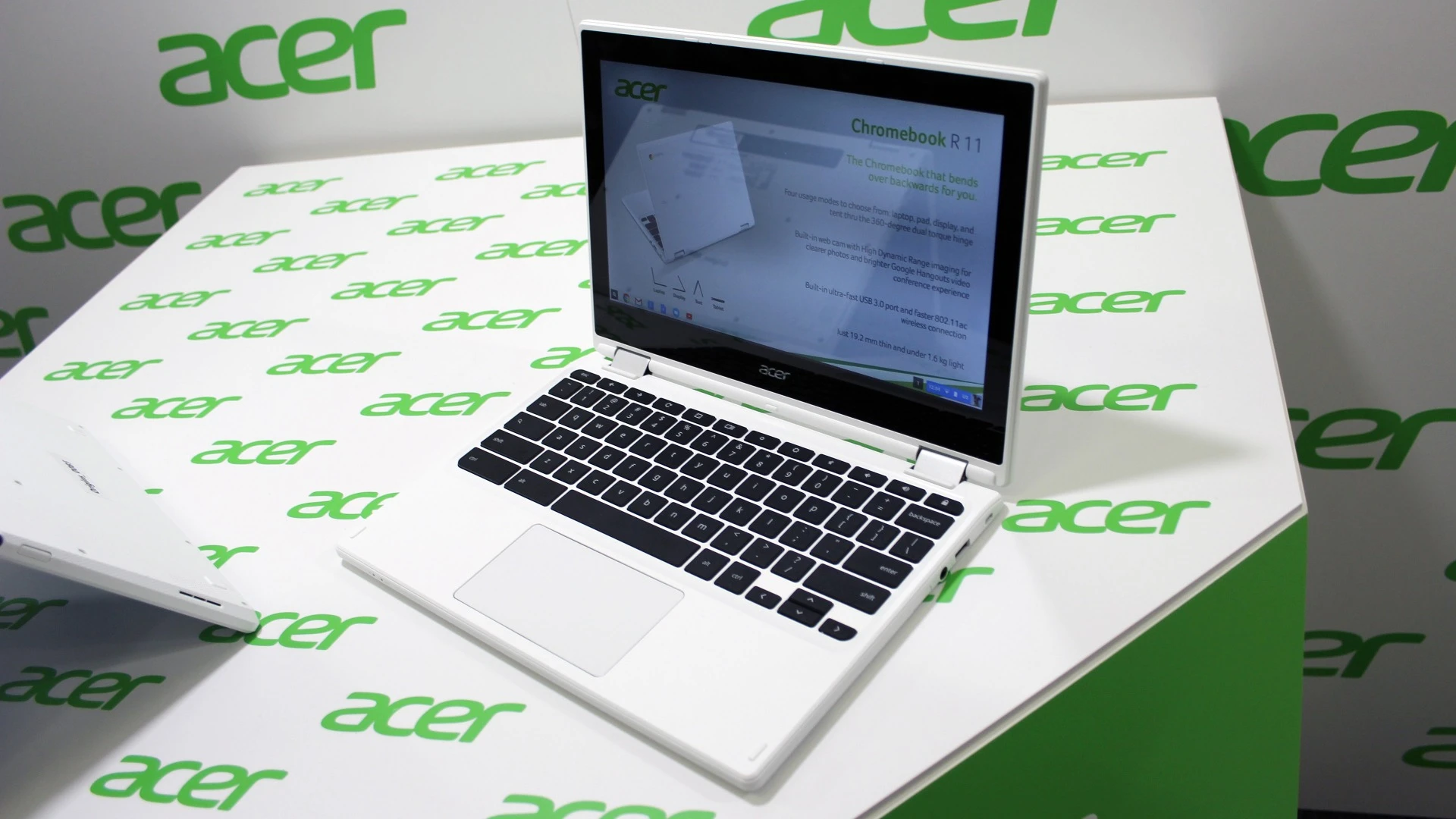 Acer's new Chromebook can be used as a notebook or a tablet