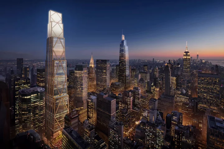 Designed by Foster + Partners, 270 Park Avenue will be the new global headquarters of banking company JPMorganChase