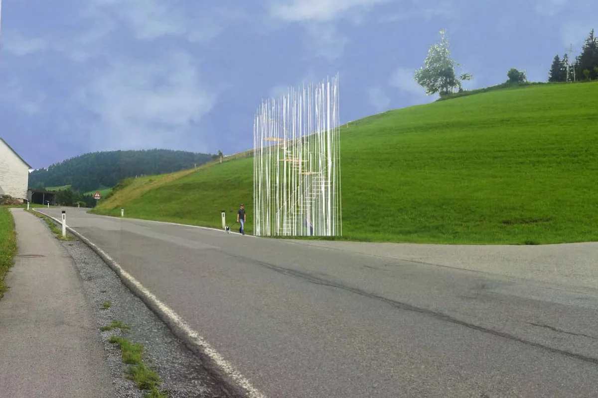 Sou Fujimito's bus stop design is perhaps the most abstract