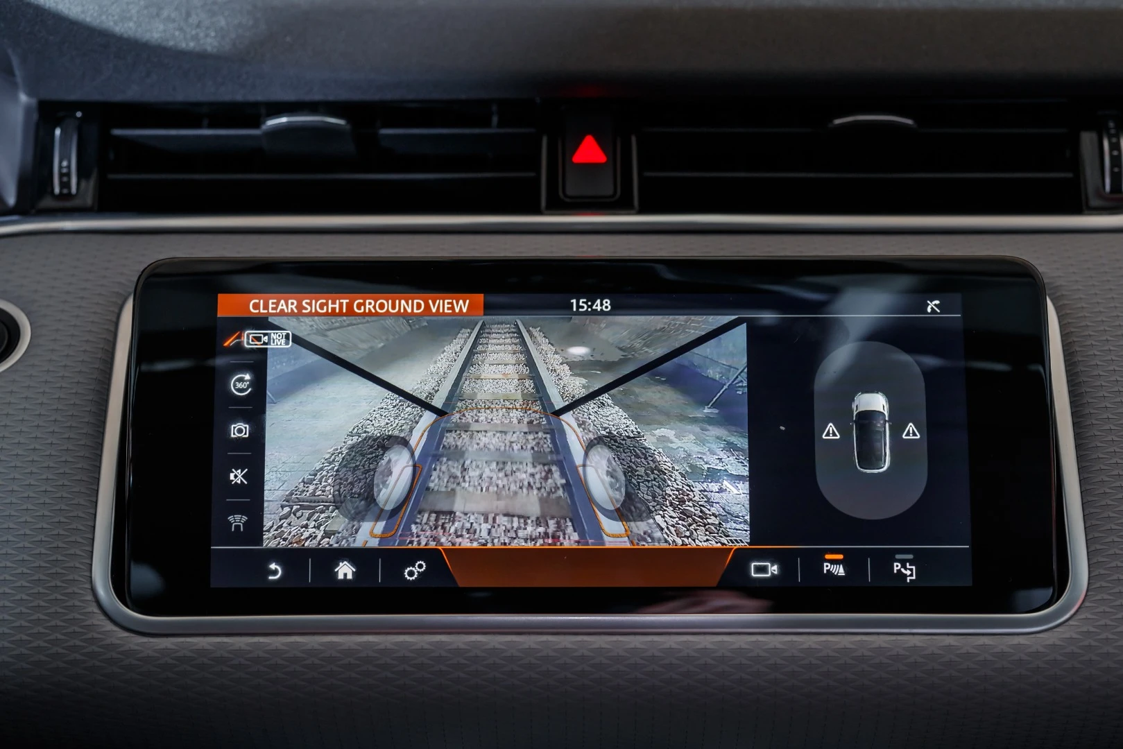 Jaguar Land Rover's new Evoque luxury SUV features two ten-inch touchscreens