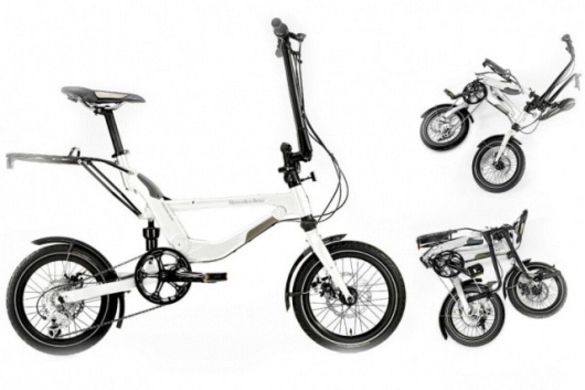Mercedes Benz Shows A Very Clever Folding Bicycle