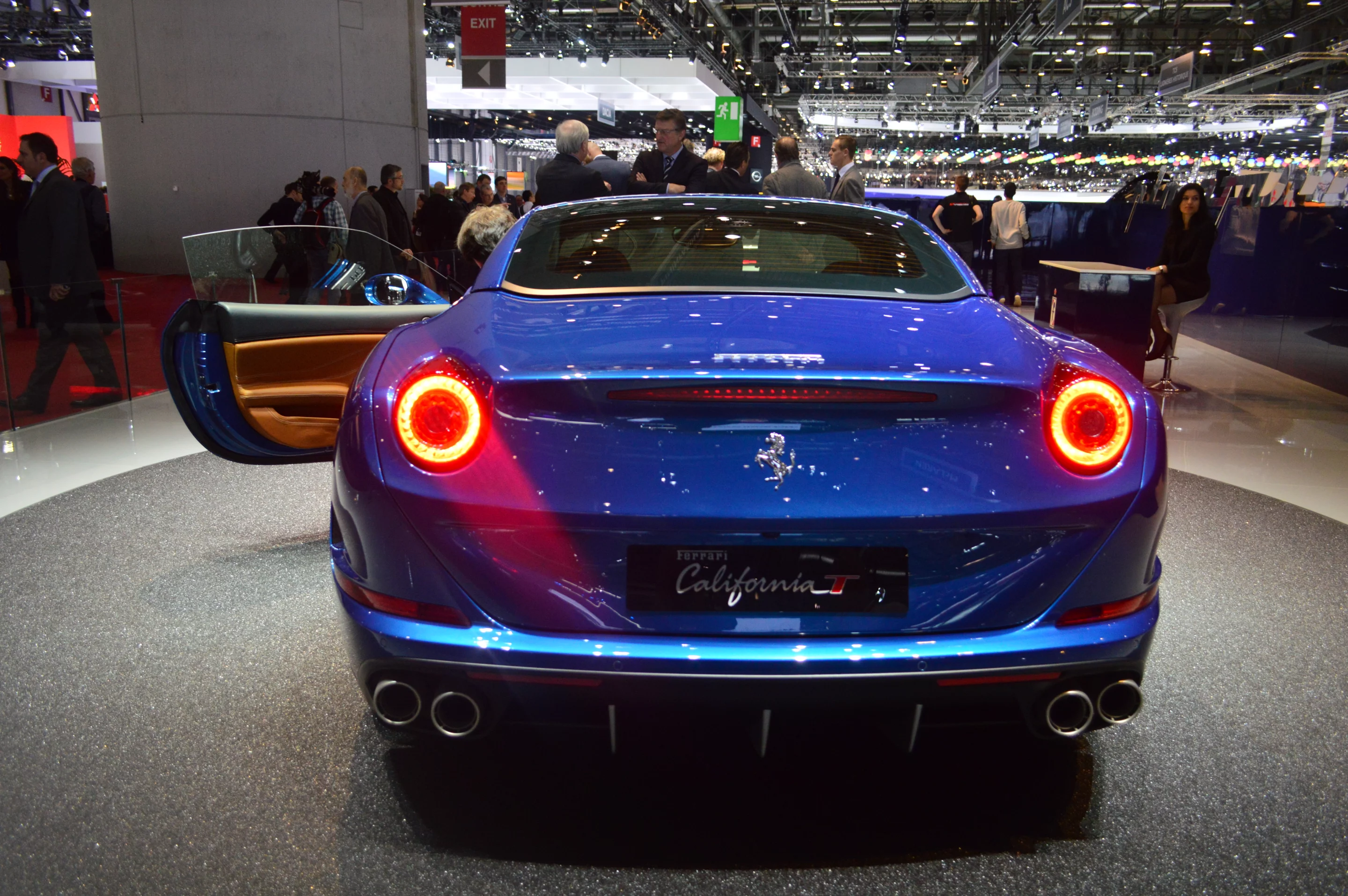The Ferrari California T at the Geneva Motor Show (Photo: CC Weiss/Gizmag)