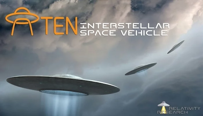 The Aten is an interstellar spacecraft apparently capable of distorting spacetime to travel vast distances, if only it was funded