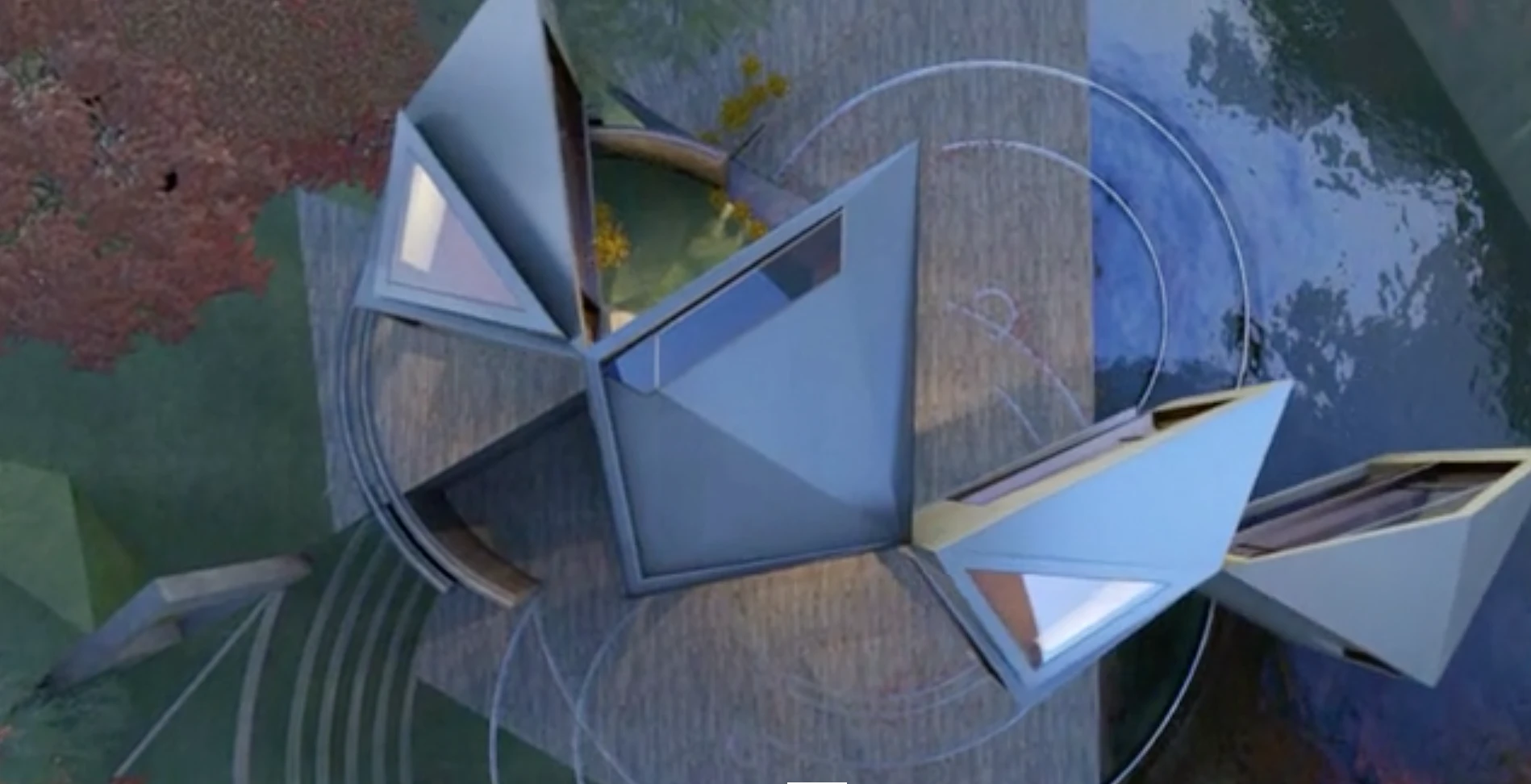 Bird's eye view of the D*Dynamic house transforming