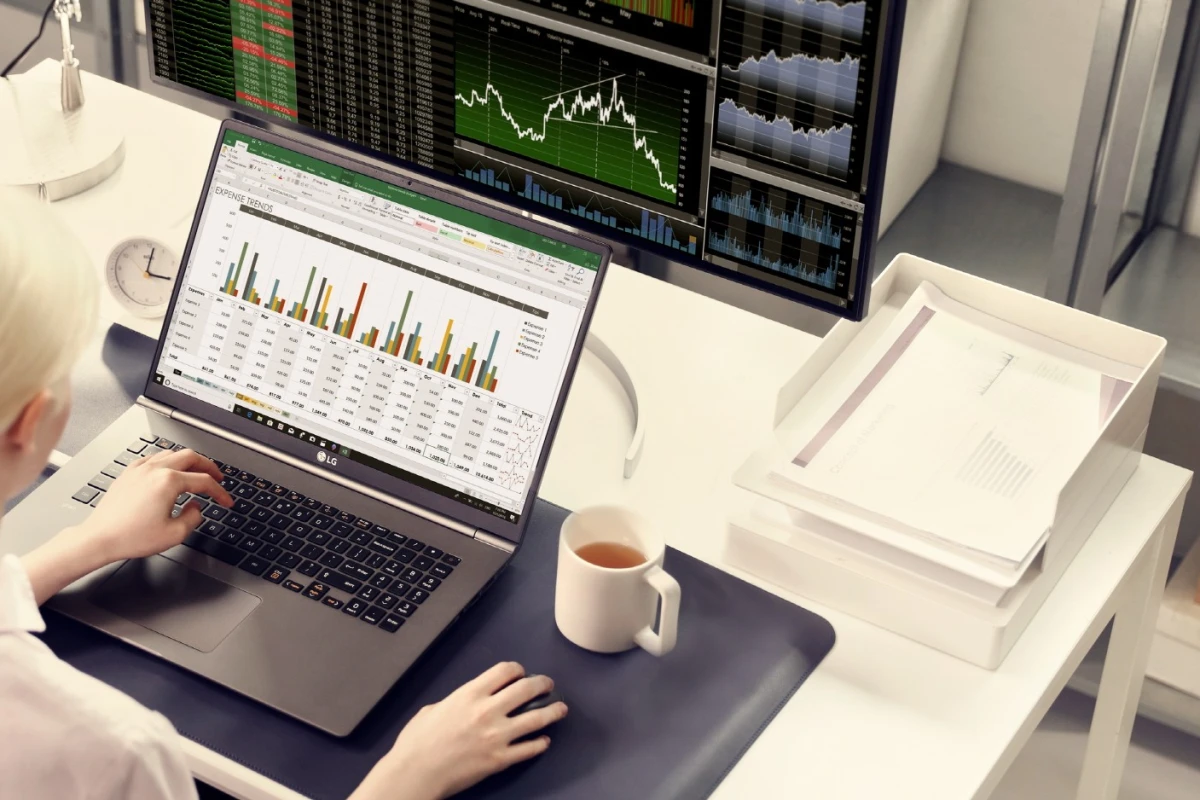 The LG gram 17 is pitched at prosumers and business users