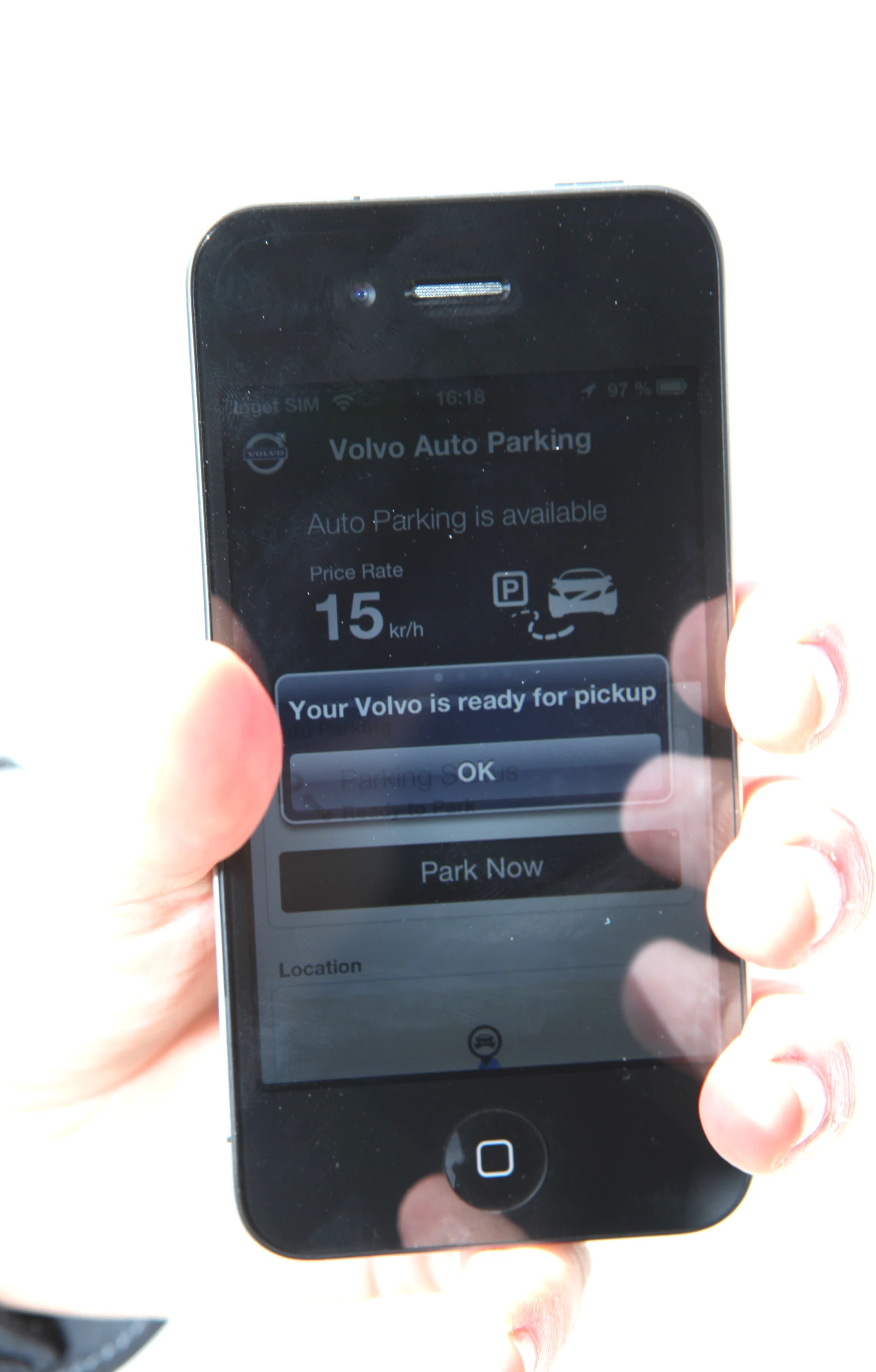 You can summon your self-parking Volvo at the push of an in-app button