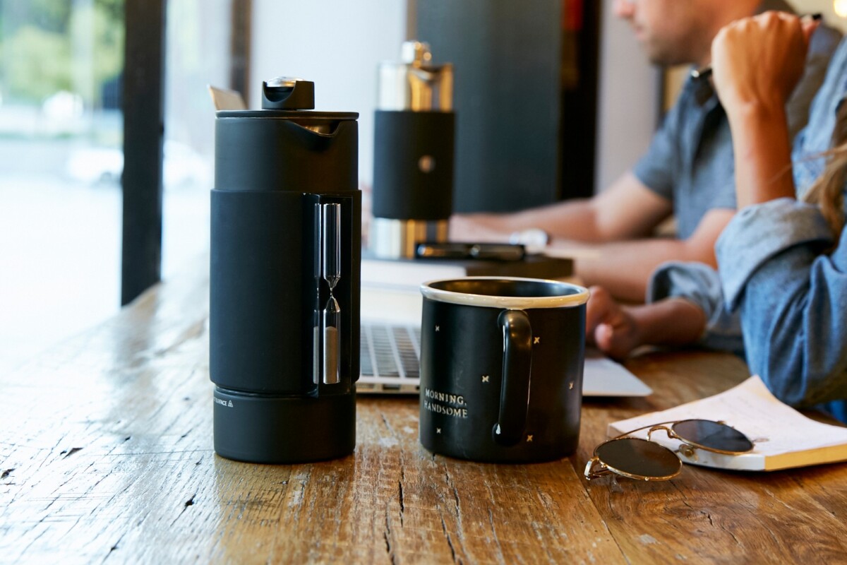 Rite Press plunges the classic French coffee press into the 21st century