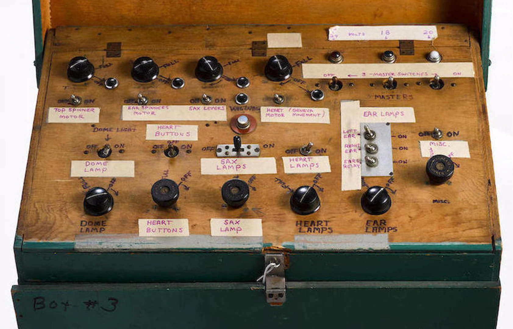 Control board for Robby the Robot
