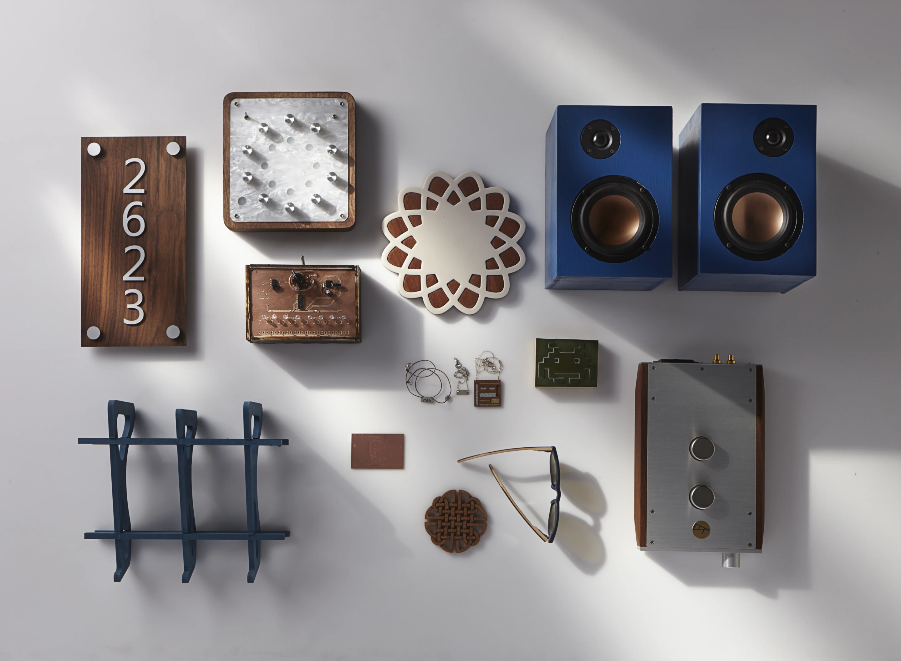 A large range of materials can be used to make all sorts of objects with Carvey
