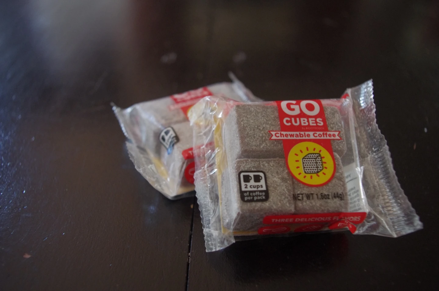 Go Cubes were sugary and strong