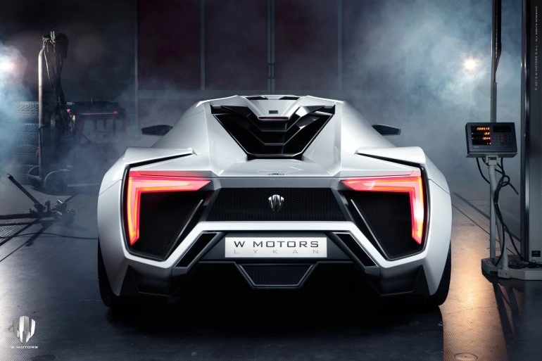 The Lykan Hypersport made its production debut at last month's Dubai Motor Show