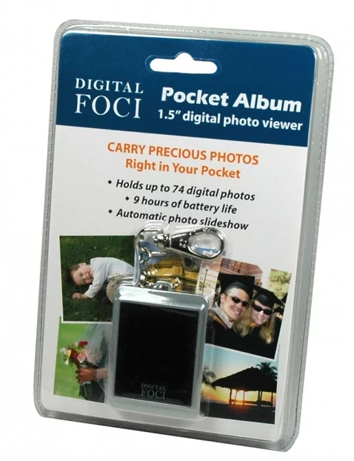Pocket Album digital keychain photo viewe
