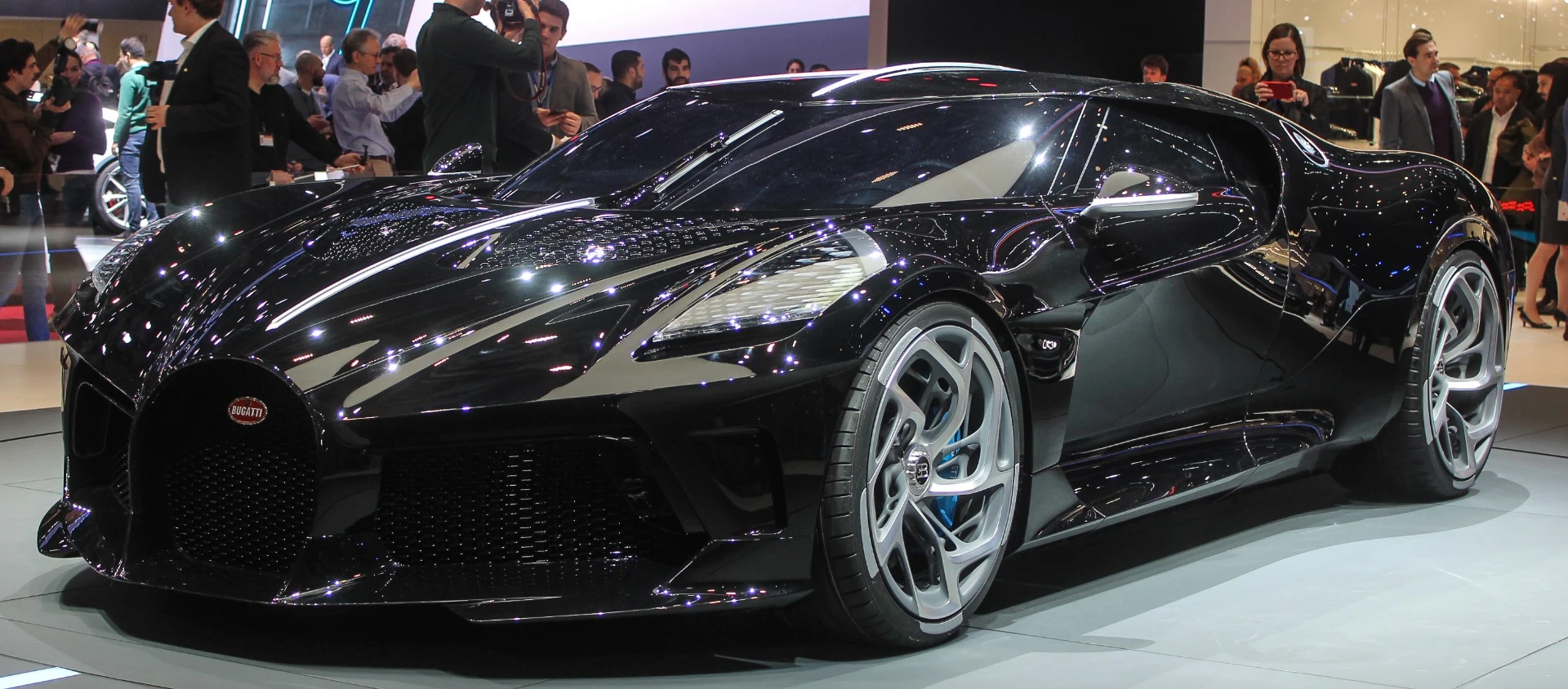 For that rare breed that looks down upon a Divo, let alone a standard-issue Chiron, there's the one-of-a-kind Bugatti La Voiture Noire