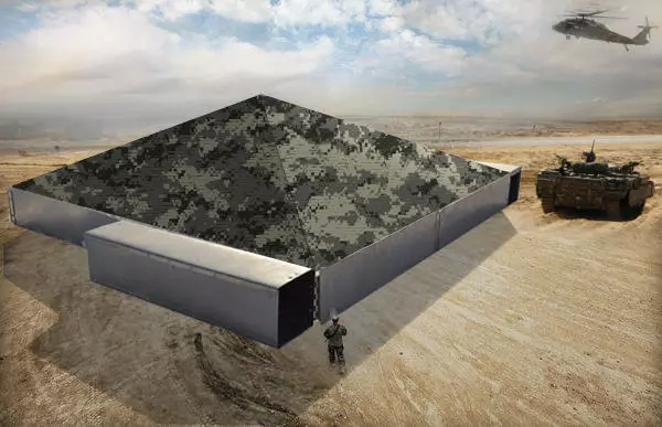 The X-Tainer as a military shelter