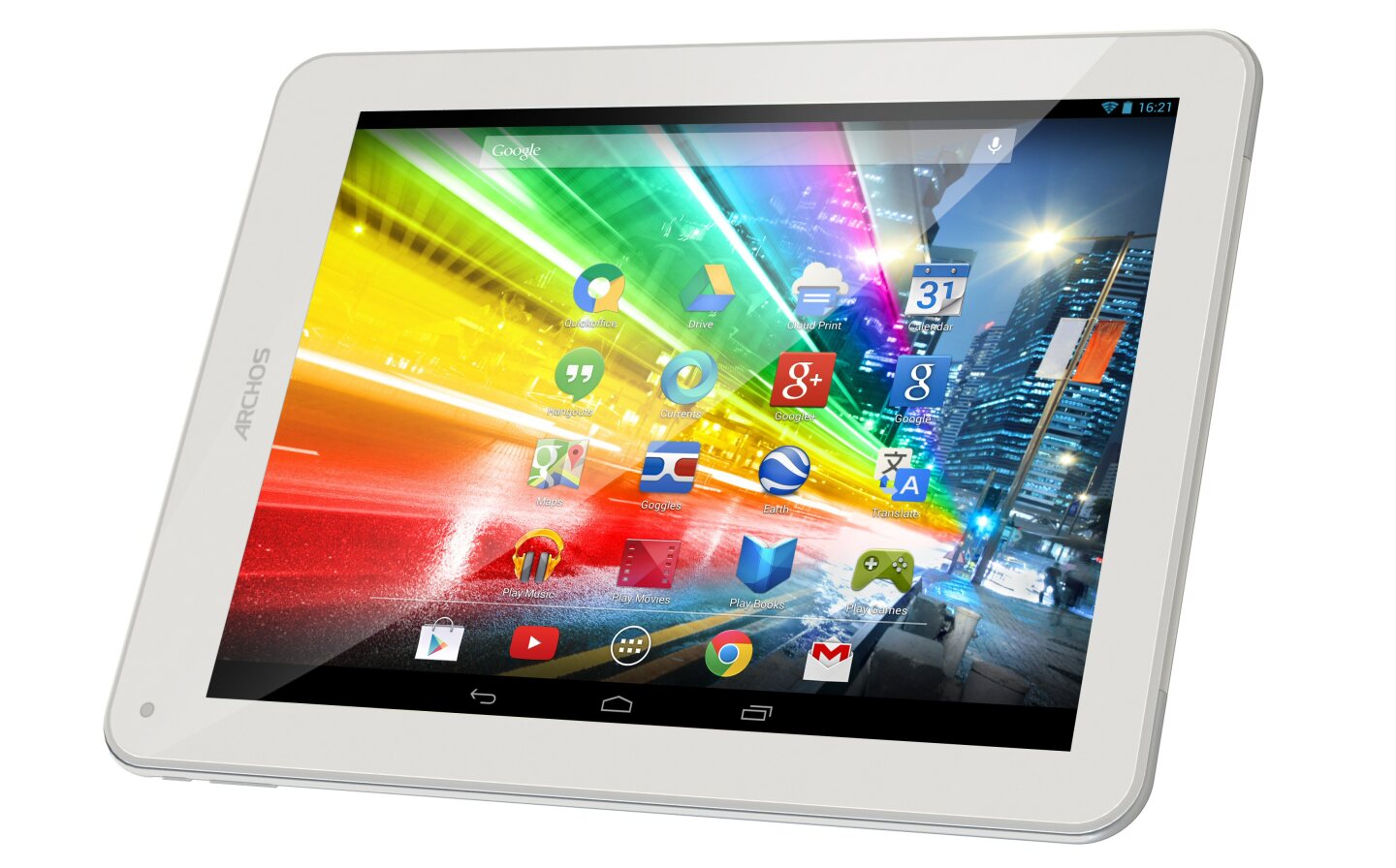The 97b Platinum HD features a 9.7-inch, 2048 x 1536 resolution IPS multi-touch panel