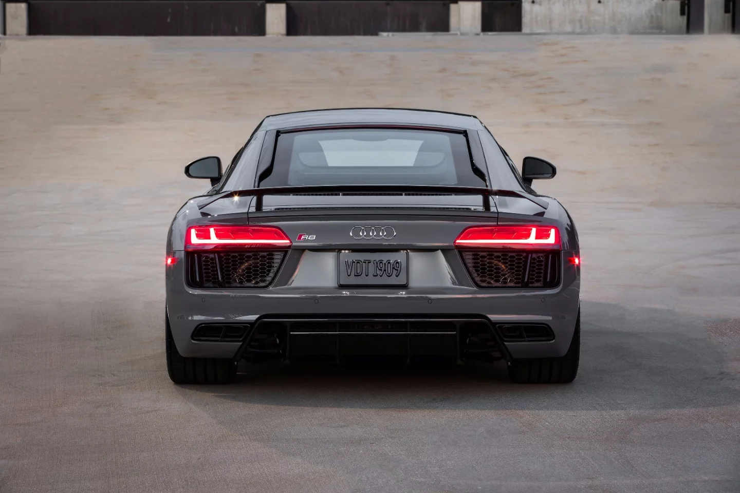 The Audi R8 V10 Plus Exclusive Edition hits 100 km/h in just 3.2 seconds