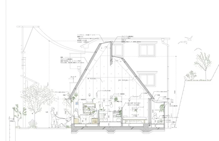 Love 2 House by Takeshi Hosaka Architects