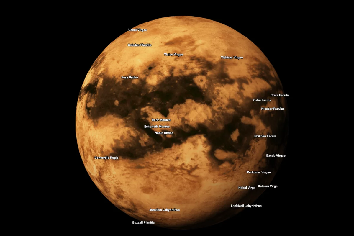 Google Maps has expanded to a range of other planets and moons in our Solar System, including Saturn's moon Titan