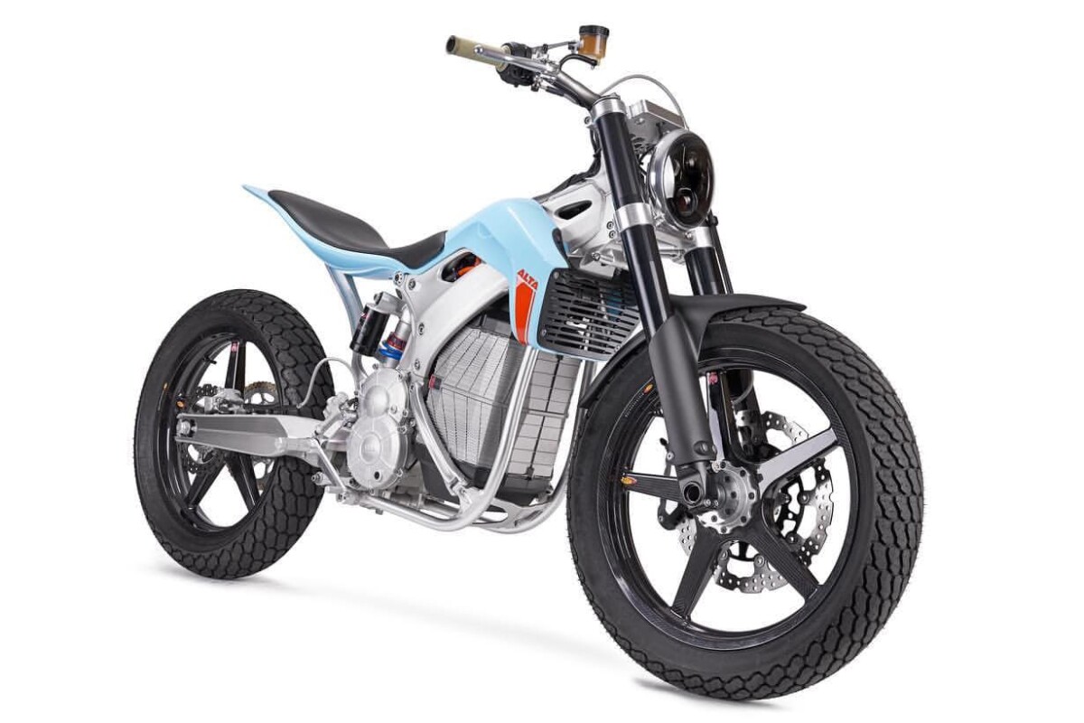 The Street Tracker is an electric flat track concept bike that could soon transform to a very tasty commuter by Alta Motors